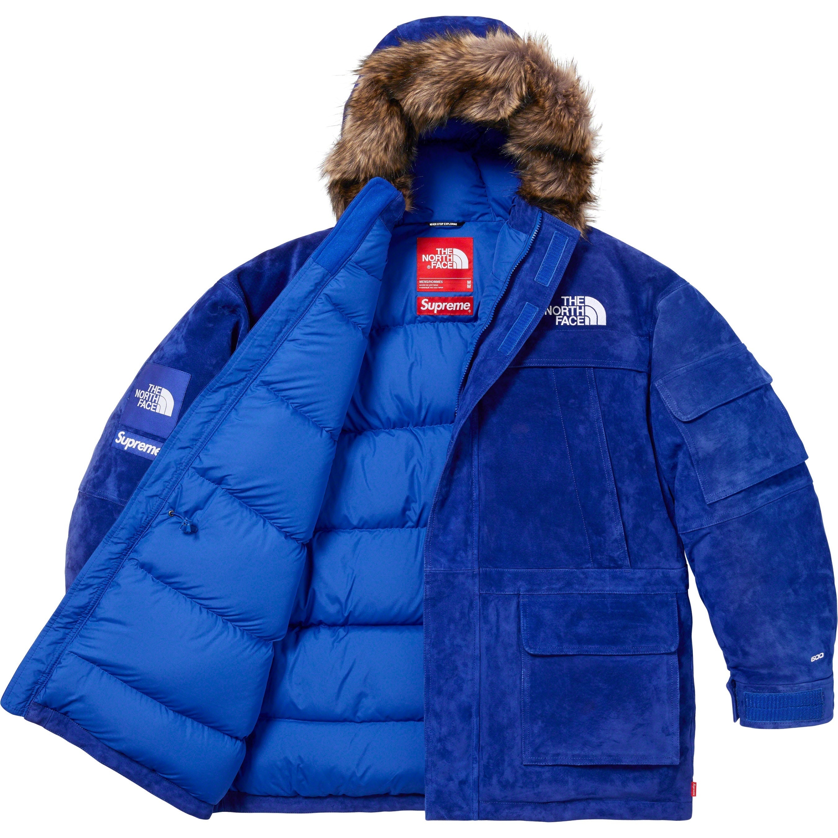 Supreme®/The North Face® Suede 600-Fill Down Parka view 4
